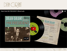 Tablet Screenshot of dean-grant.com
